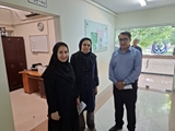 بازدید رئیس و معاون تحصیلات تکمیلی دانشکده از سایت دانشجویان دکتری
